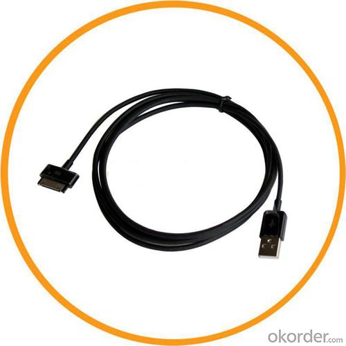 New 2M 6.5Ft Usb Charger Cable For Samsung Galaxy Tab 10.1 7.7 P7500 P7510 P6800 Black System 1