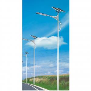 China Manufacturer 70W LED Lamp High Bright Solar Street Light 240 Solar Panel 8m Pole IP66 System 1