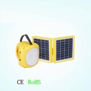 Solar Lantern With USB Mobile Charge Dual Solar Panel 3.4w 8 LED 4500mah 150 Hours By China Factory System 1