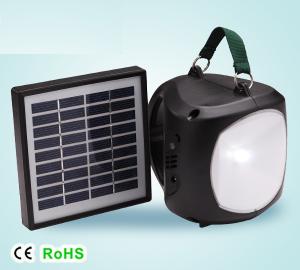 High Quality Super Bright Solar LED Bulb Solar Lantern With Mobile Charge 1.7W 9V Black System 1