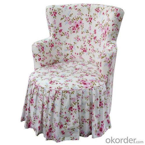 Pastoral Pattern Armchair Eco-friendly Fabric Durable and Comfortable System 1