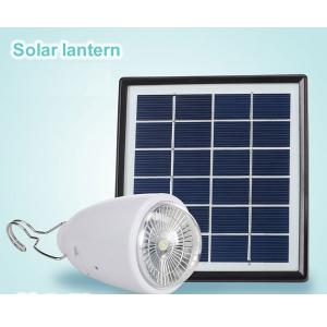 LED Solar Lantern Rechargeable li ion lithium Battery 1.7w 2200mah LED Bulb Light By China Factory