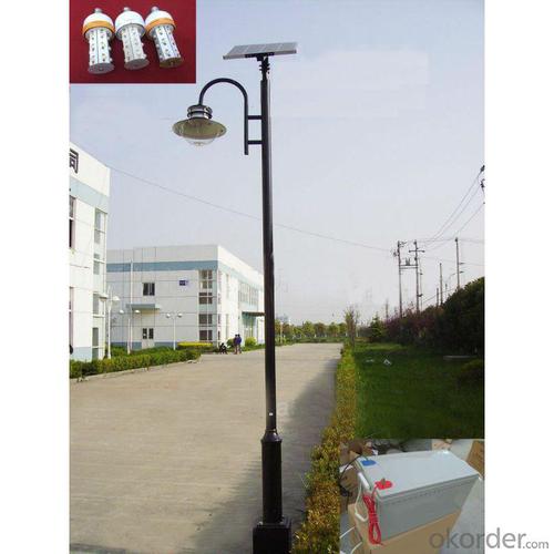 3.5M 20W LED Solar Garden Light, Solar Courtyard Light, Solar Park Light From China Factory System 1