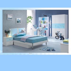 Blue Color Children Furniture Sets Kids Bedroom Furniture