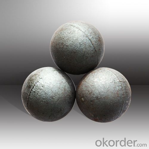 High Chrome Alloy Cast Grinding Ball with High Hardness Made in China for Cement Plant System 1