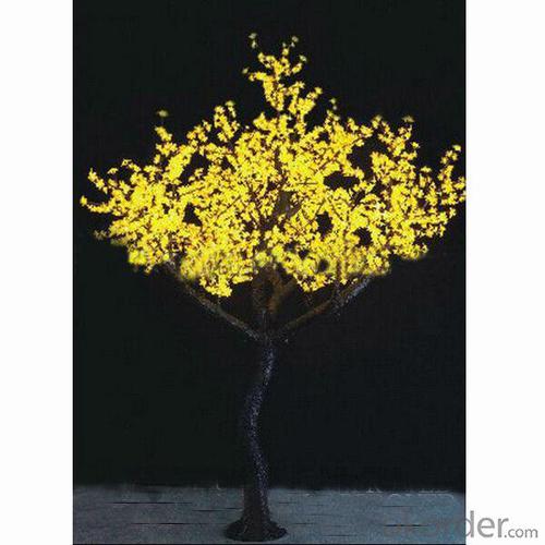 New LED Tree Light Christmas Tree Light Fz-2400 Yellow From China Factory Manufacturer System 1