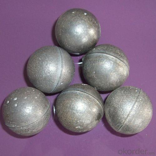 Low&High Chrome Alloy Cast Grinding Ball with Well Abrasive Resistance Top Quality For Cement System 1