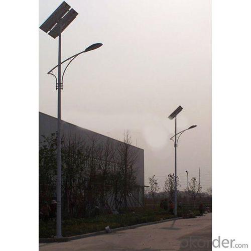 2014 New All In One Design CE FCC, 100W High Power Vertical Wind Solar Hybrid Street Lights System 1