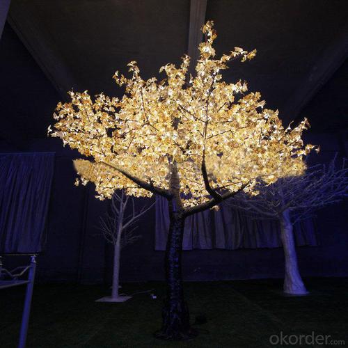 9.5Ft Lighted Maple Tree Garden Decoration LED Tree Light From China Factory Manufacturer System 1