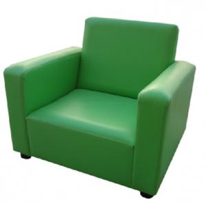 Green Kids' Sofa Soft Sponge High-elastic Foam Ergonomic Design