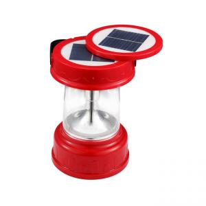 Super Bright Solar LED Lantern Double Solar Panel Charge With AC Charger 8 LED 23 Hours CE System 1