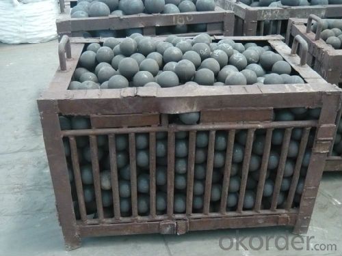 Forged Steel Grinding Media Ball with Low Breakage Rate High Well Abrasive Resistance for Mineral
