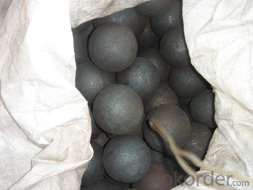 Forged and Casting Grinding Steel Ball with High Hardness Made in China for Mineral Processing and Cement Plan