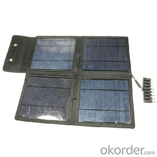 4*5w 20w solar panel charger bag