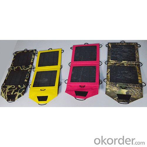 Best Price Foldable Solar Charger Fashion Solar Charging Bag 3.5w 700 mah For Smartphone PDA Tablets Pink