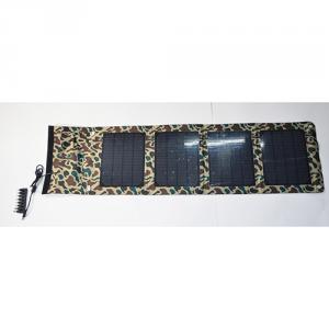New Factory Direct Wholesale Prices Camouflage Foldable Solar Charger 20W 2100mah 5V 13-18v USB Flexible Solar Solar Bag System 1
