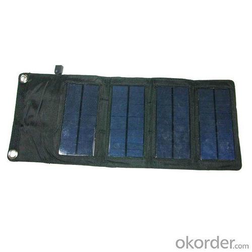 Solar Chargers for Camping:New Factory Direct Wholesale Prices 1000mAh USB Port Emergency Cell Phones Charger Portable Solar Charger 7W Solar Panel System 1