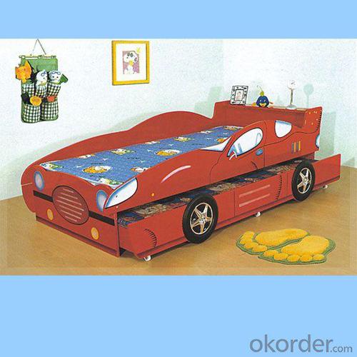 Fashion Car Bed Children Bedroom Furniture Sets Red System 1