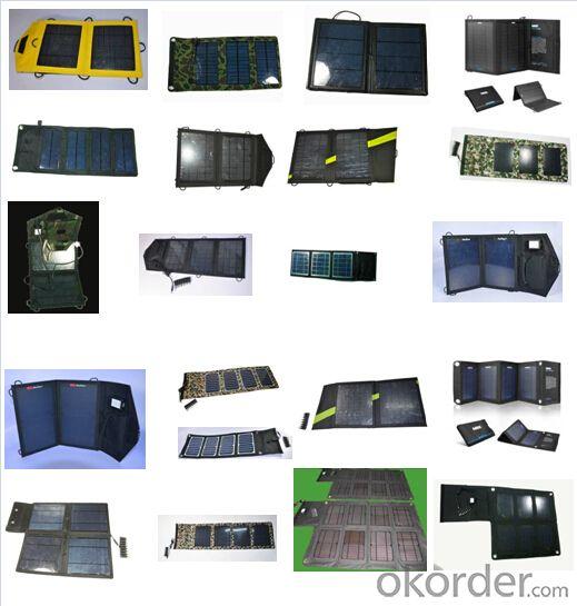 For iPhone 4 4S 5 5S Solar Charger Universal For Smartphone Portable Solar Charger, Foldable Solar Charger, Fashion Solar Bag