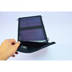 Wholesale Foldable Solar Charger Solar Bag 7W Solar Panel 5V 1000mah USB Solar Charger For Mobile Phone Tablet PC System 1