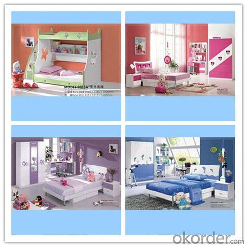 2014 Hotsale Kids Bedroom Furniture Colorful For Option System 1