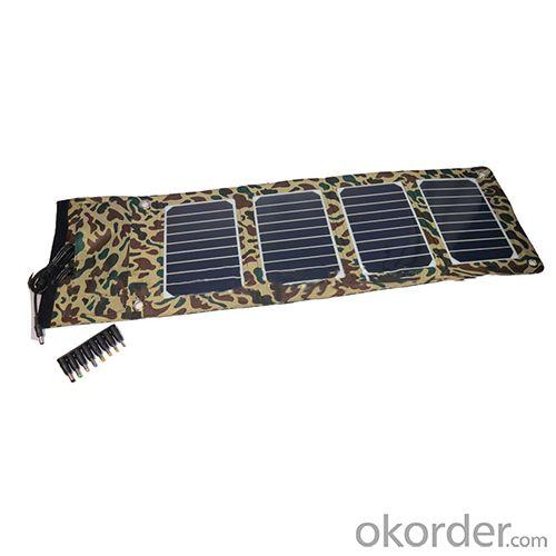 Anker Solar Chargers - China Factory Quality 2100mAh Camouflage Foldable Solar Charger for Mobile Phones and Laptops System 1