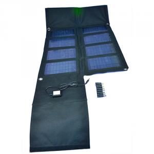 Hot Sale Mobile Solar Charger Foldable Solar Charger Optional 42W 2100mah 5v 2000mah For Smartphone or 18v For Laptop System 1