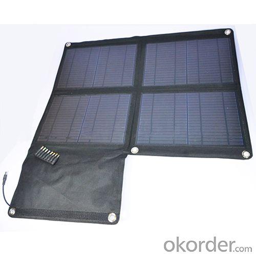Hot Selling 40W 2100mah 5v 18v USB Foldable Solar Charger For Mobile Tablet PC Laptop Car Battery Power Supply System 1