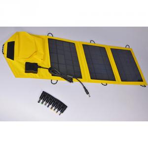Hot Sale Mobile Solar Charger Foldable Solar Charger With 10.5W Solar Panel 5v 1600mah Mobile Charger Yellow