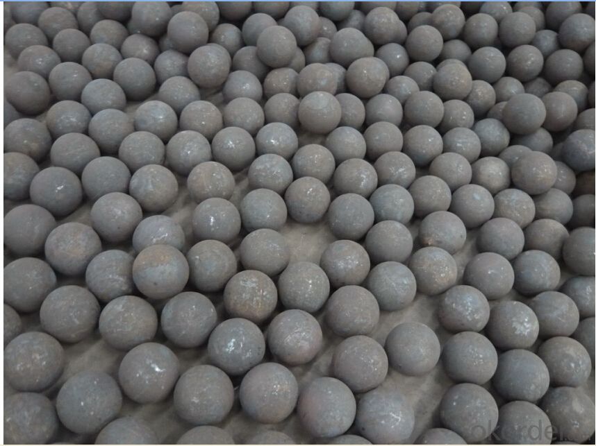 Forged Steel Grinding Ball with High Hardness & Good Wear Resistance & No Breakage(ISO9001:2008)