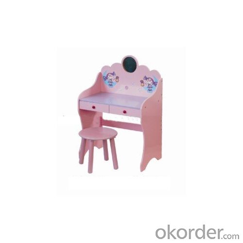 pink dressing table