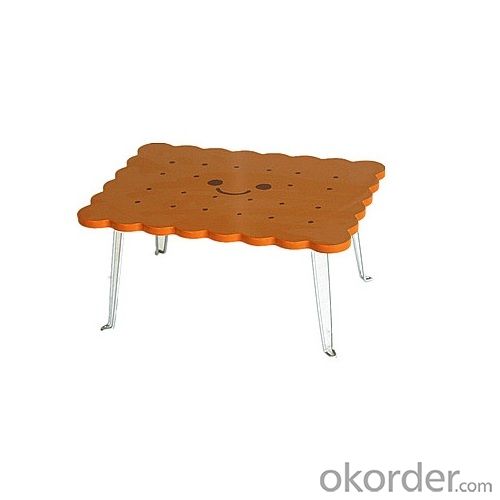 3d biscuit design foldable children table