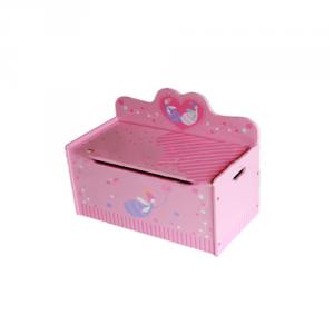 China Facotry High Quality Princess Table Chair Sets With Cabinets For Toy Box Pink System 1