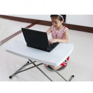 Adjustable Height Folding Table, Children Desks, Laptop Folding Table