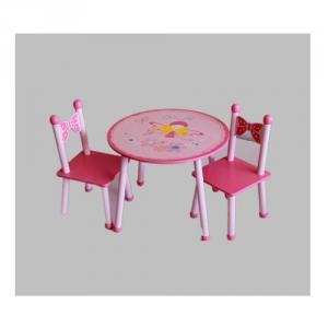 China Factory Fairy Round Table For Kids Children Cartoon Children Table For Study Homework Dinning
