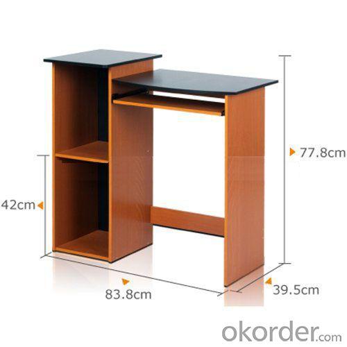 Computer Desk With Bookshelf, Wooden Computer Desk,Home Office Furniture System 1