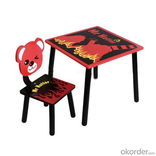 Red Bear High Quality Mr Hotter Wooden Children Study Table With Table System 1