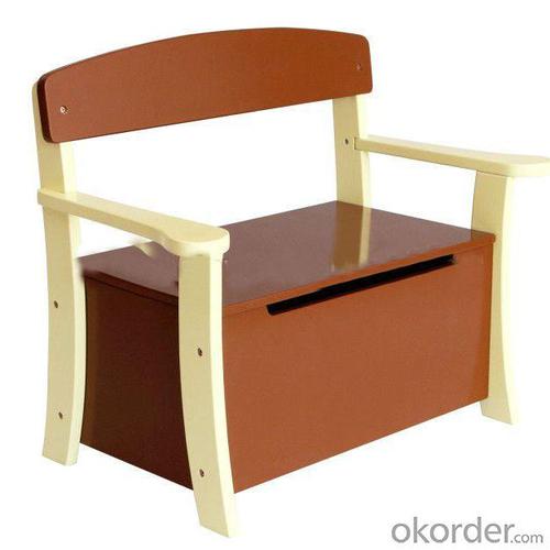 China Factory Wooden Children Chair With Toy box Cabinet, Children Chair Cute Cartoon Children Chair System 1