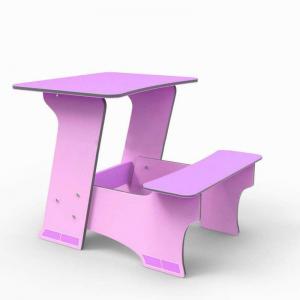 Hot-Sale Children Study Table Furniture Purple System 1