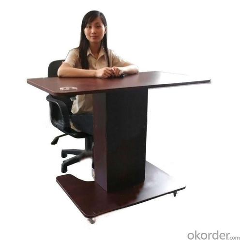 Adjustable Height Wooden Laptop Tables Stand System 1