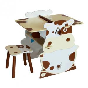 High Quality Children Study Desk With Chair Wood Children Study Desk And Chair Set For School Kids