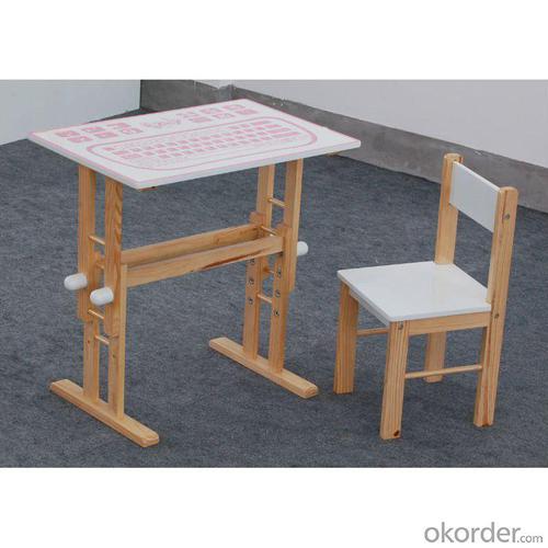 2014 Newest Wooden Children Study Desk/ Student Desk/ Children Study Table/ Children Writing Desk System 1