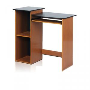 Computer Desk With Bookshelf, Wooden Computer Desk,Home Office Furniture