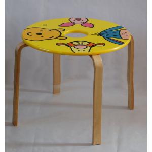 2014 New For Winnie The Pooh Yellow Cartoon Children Table Kids Desk For Learning And Studying