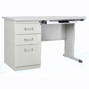 Durable Metal Pc Computer Table Desktop Computer Table Knock Down System 1
