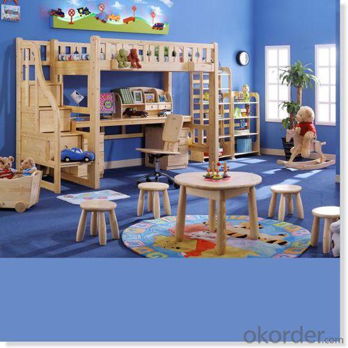 Wood Children Furniture Sets Kids Bedroom/ Studying Room Furniture System 1