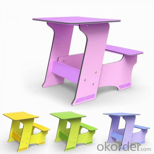 2014 Kids Fashion Writng Table Chilidren Furniture Sets System 1