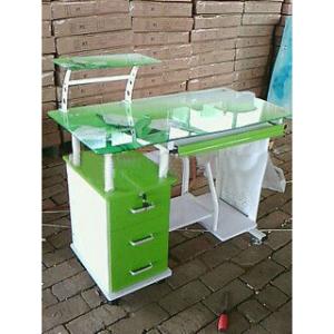 Modern Tempered Glass Computer Desk With Low Price
