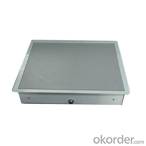 Wooden Fliptop Computer Box For 15&#39; Laptop,Flip-Up Laptop Holder Lift Lz-1353-15