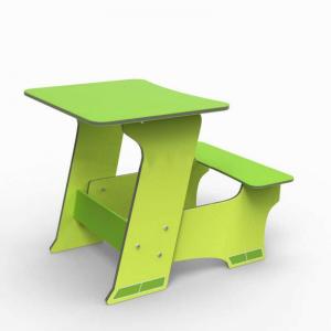 Hot-Sale Children Study Table Furniture Green